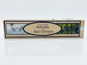 Incenso Xamã — Arruda e Sal Grosso | Limpeza e Proteção Energética Profunda | 15gr